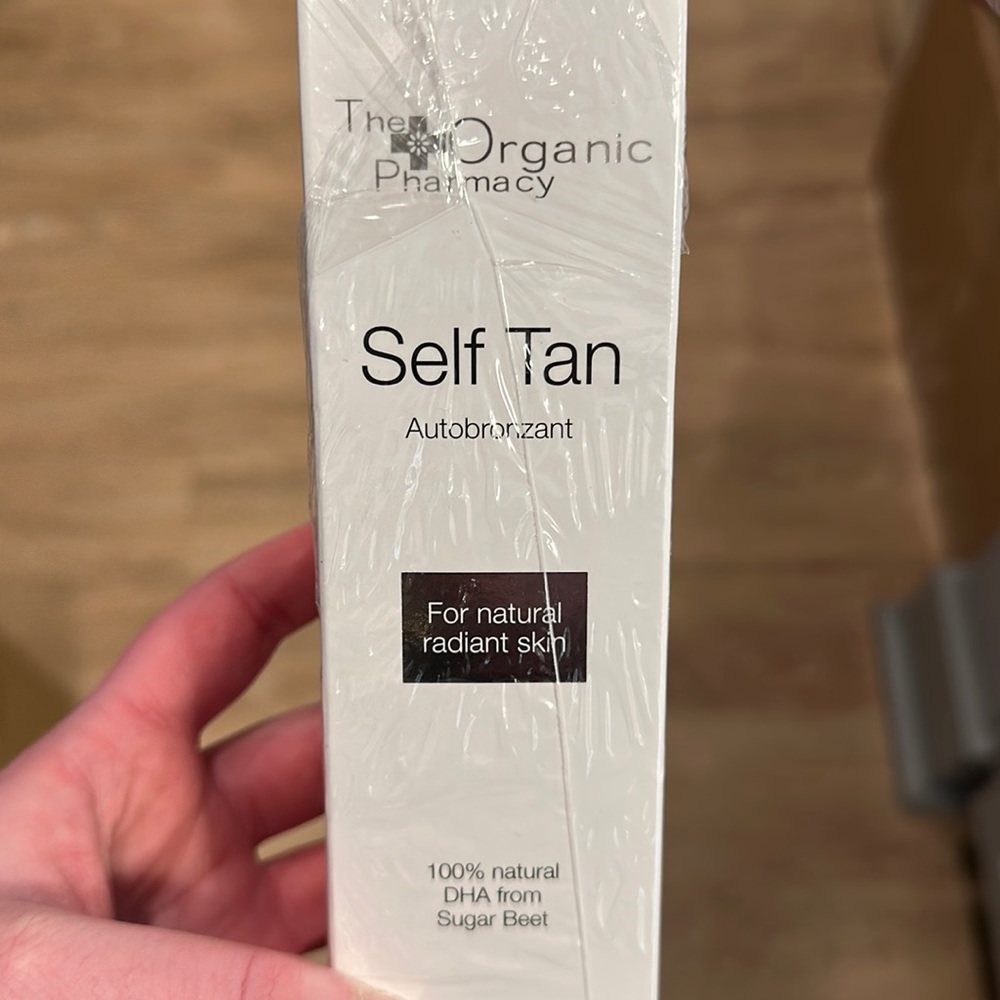 NWT The Organic Pharmacy Self Tan Tanner Lotion Treatment Organic Sugar Beet NEW